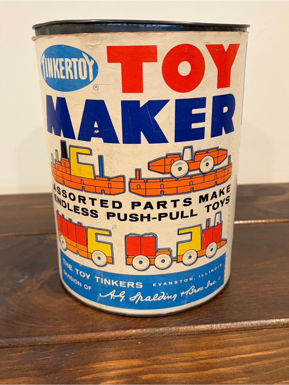 Vintage The Original TinkerToy Set 434